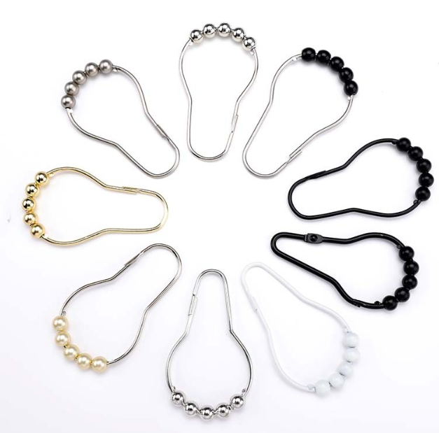 Shower Curtain ball Hooks