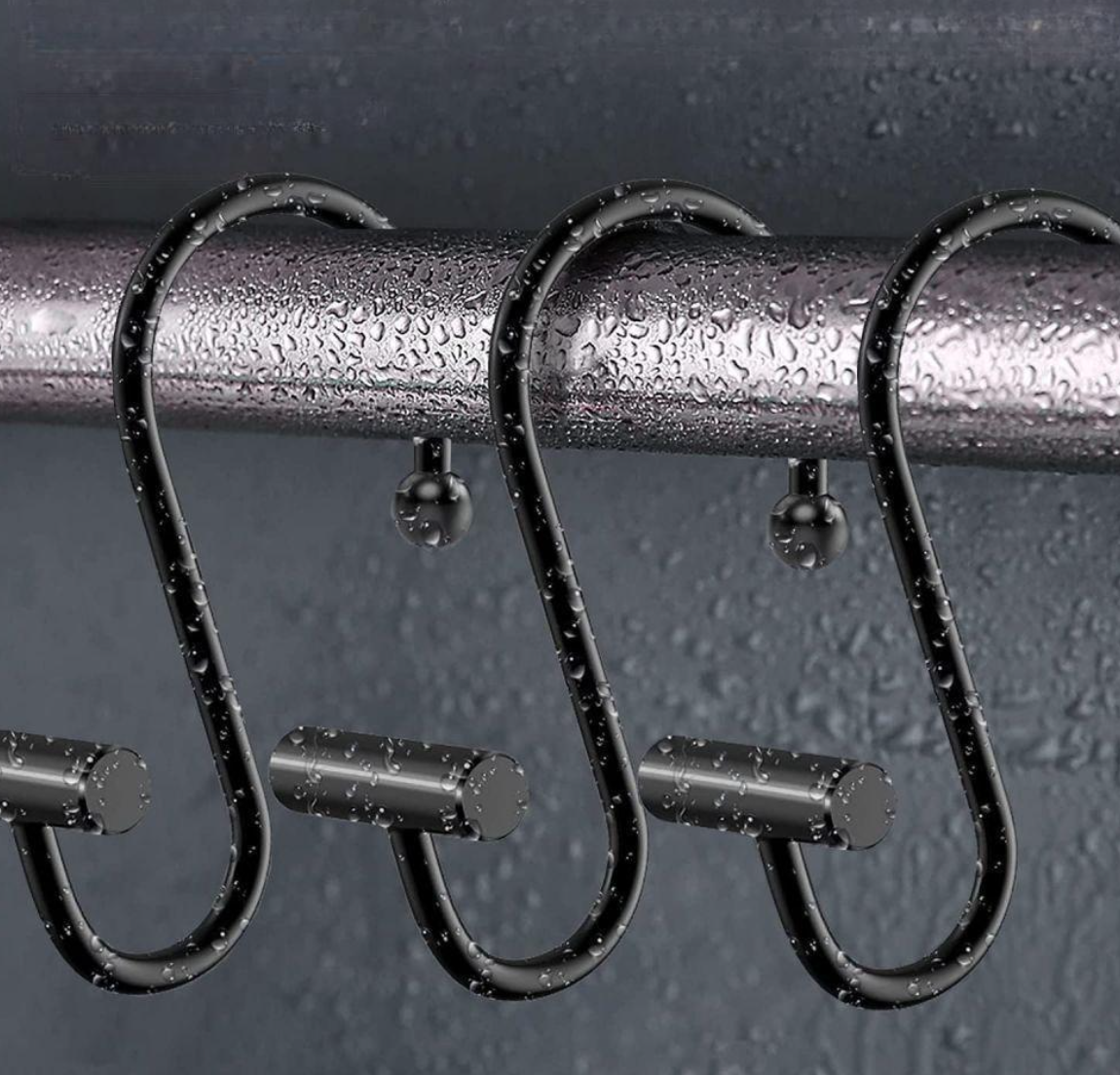 Shower Curtain ball hooks